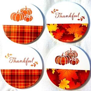 Thanksgiving Coasters (4 Pack)